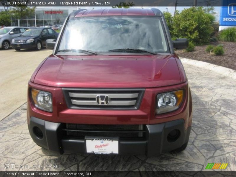 Tango Red Pearl / Gray/Black 2008 Honda Element EX AWD