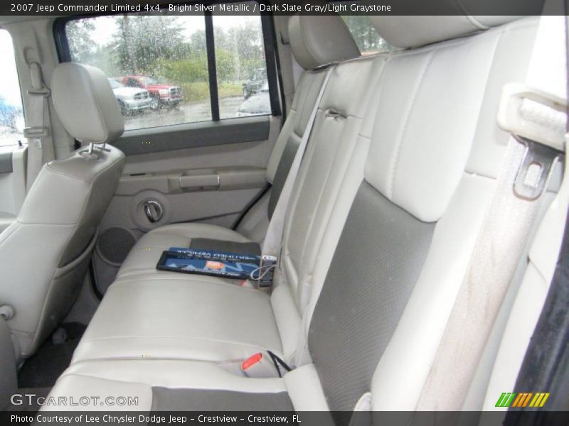 Bright Silver Metallic / Dark Slate Gray/Light Graystone 2007 Jeep Commander Limited 4x4