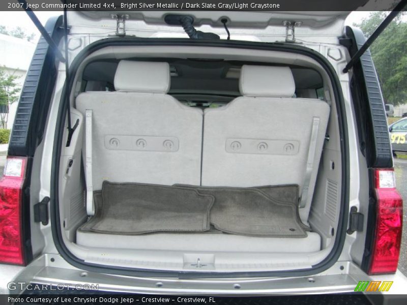 Bright Silver Metallic / Dark Slate Gray/Light Graystone 2007 Jeep Commander Limited 4x4