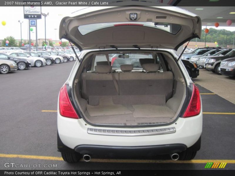 Glacier Pearl White / Cafe Latte 2007 Nissan Murano S AWD