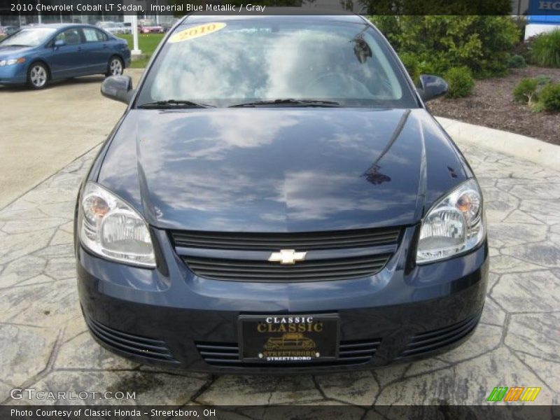 Imperial Blue Metallic / Gray 2010 Chevrolet Cobalt LT Sedan