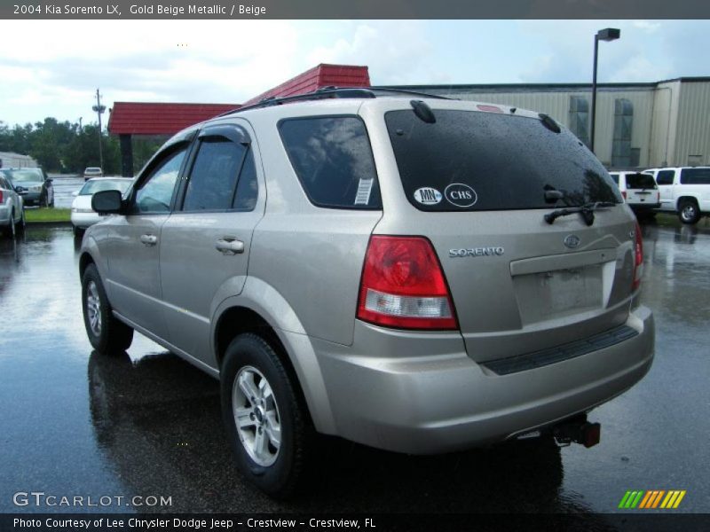 Gold Beige Metallic / Beige 2004 Kia Sorento LX