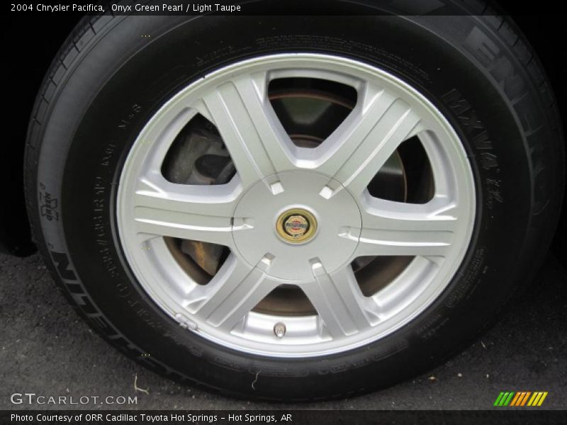 Onyx Green Pearl / Light Taupe 2004 Chrysler Pacifica
