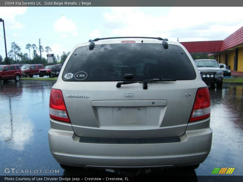 Gold Beige Metallic / Beige 2004 Kia Sorento LX