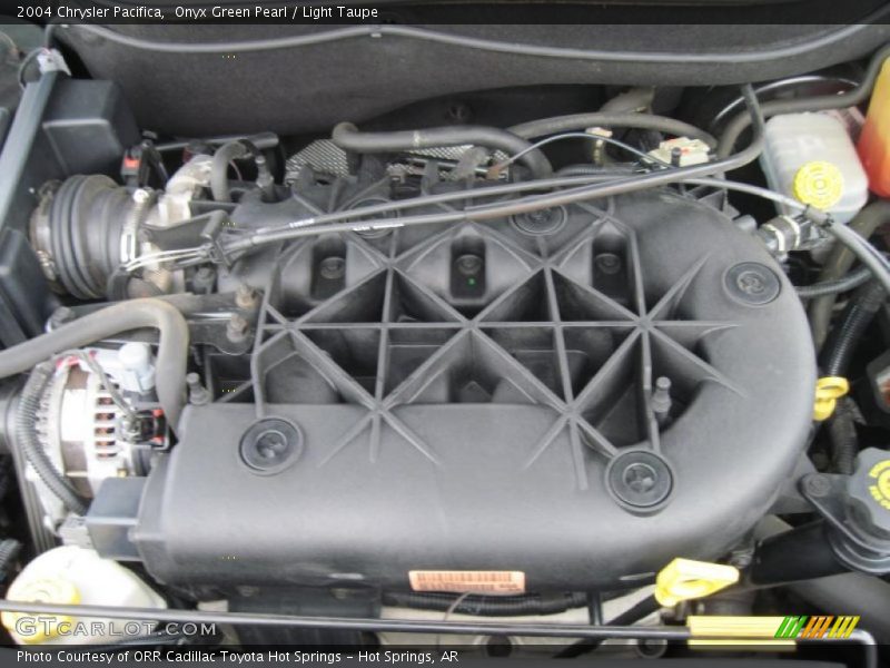 Onyx Green Pearl / Light Taupe 2004 Chrysler Pacifica