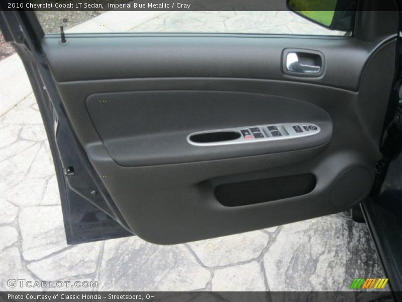 Imperial Blue Metallic / Gray 2010 Chevrolet Cobalt LT Sedan