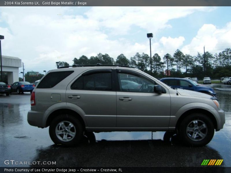 Gold Beige Metallic / Beige 2004 Kia Sorento LX