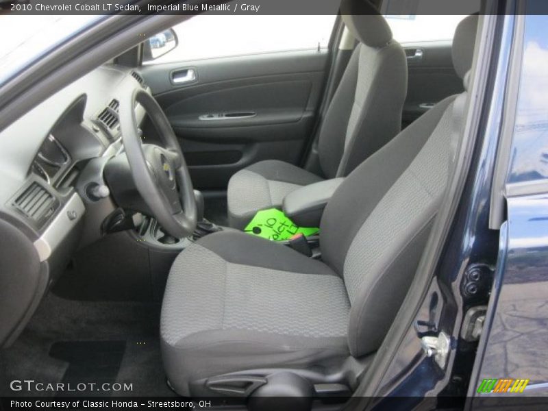 Imperial Blue Metallic / Gray 2010 Chevrolet Cobalt LT Sedan