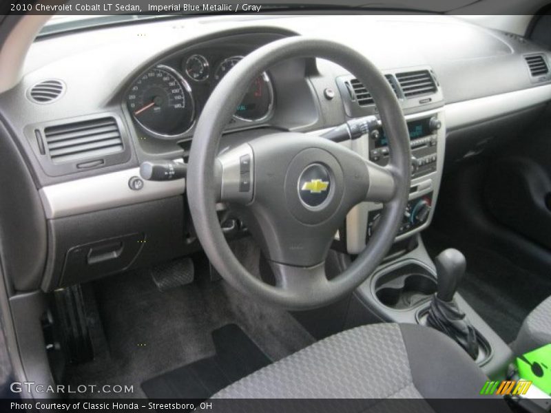 Imperial Blue Metallic / Gray 2010 Chevrolet Cobalt LT Sedan