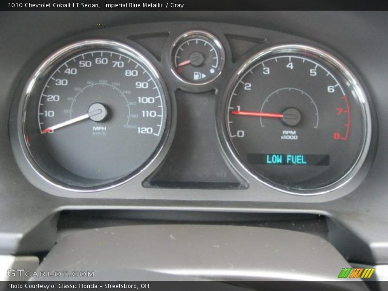 Imperial Blue Metallic / Gray 2010 Chevrolet Cobalt LT Sedan