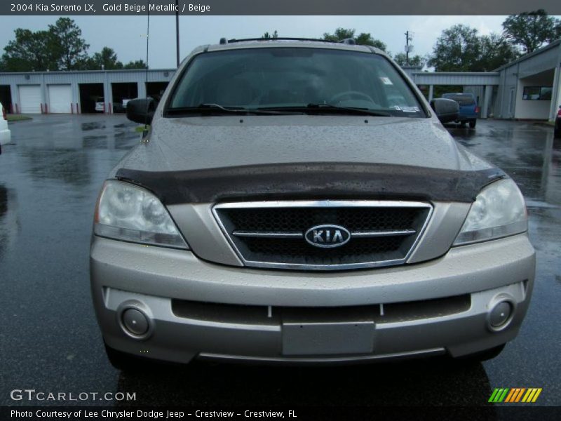 Gold Beige Metallic / Beige 2004 Kia Sorento LX
