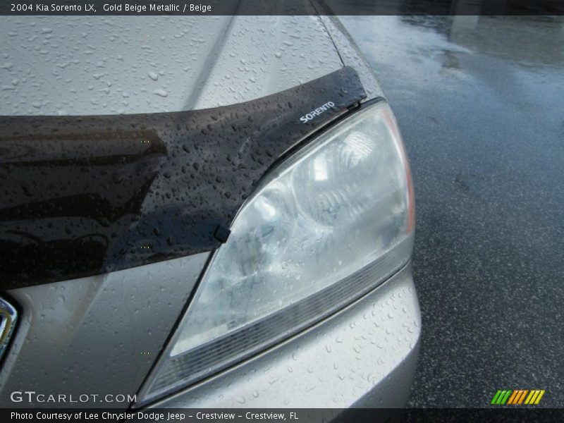Gold Beige Metallic / Beige 2004 Kia Sorento LX