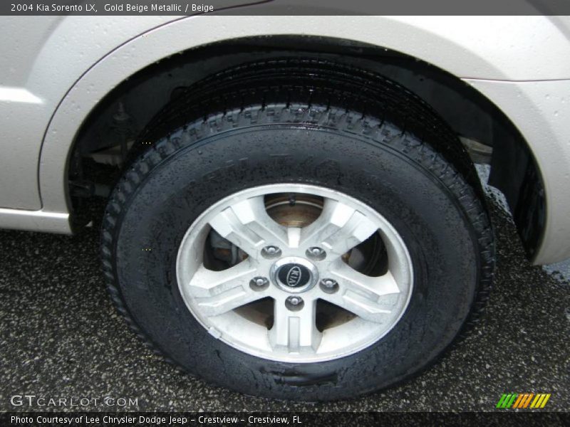 Gold Beige Metallic / Beige 2004 Kia Sorento LX