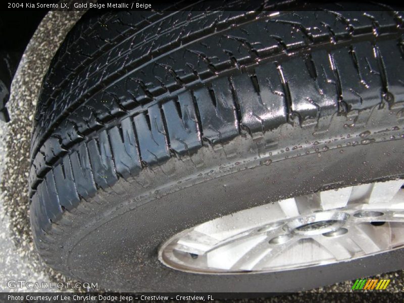 Gold Beige Metallic / Beige 2004 Kia Sorento LX