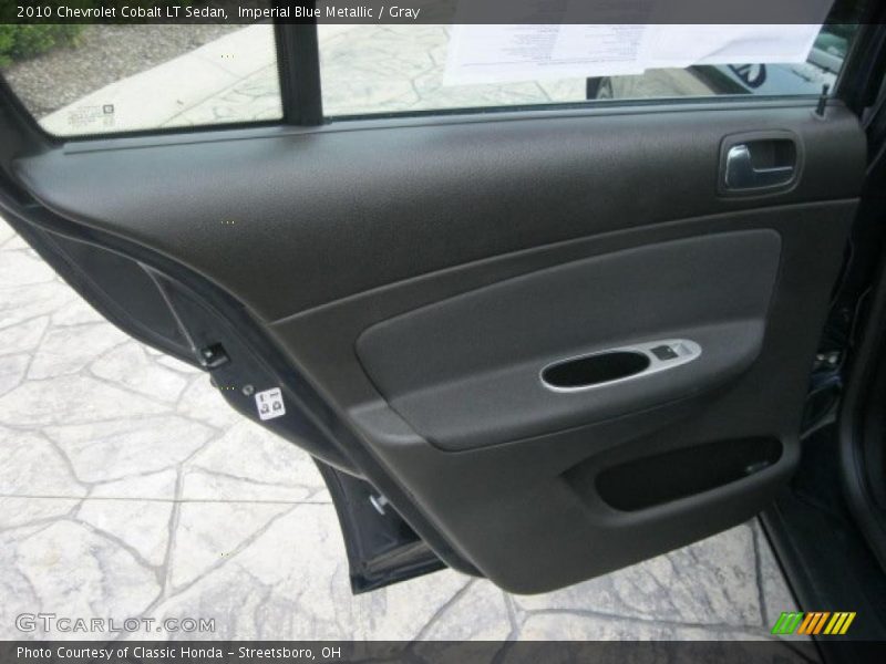 Imperial Blue Metallic / Gray 2010 Chevrolet Cobalt LT Sedan