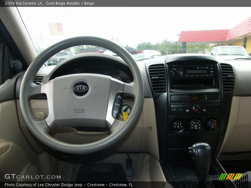 Gold Beige Metallic / Beige 2004 Kia Sorento LX