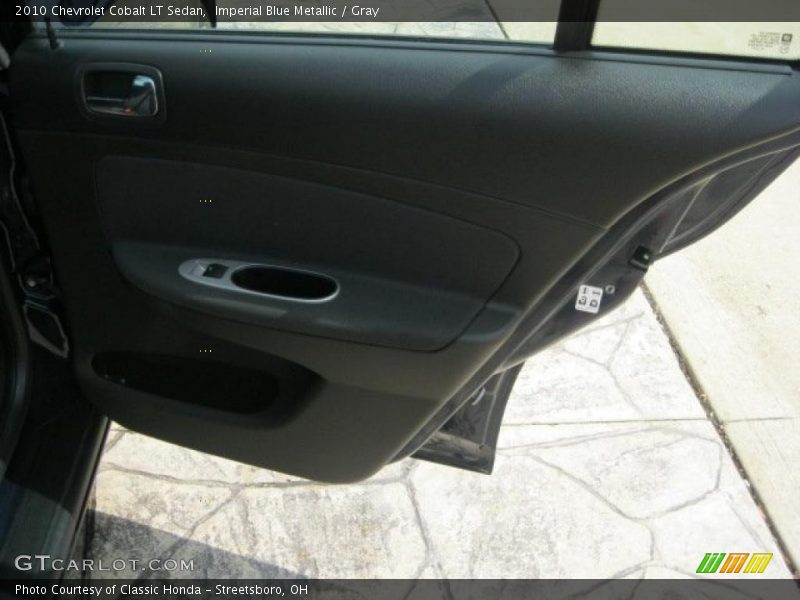Imperial Blue Metallic / Gray 2010 Chevrolet Cobalt LT Sedan