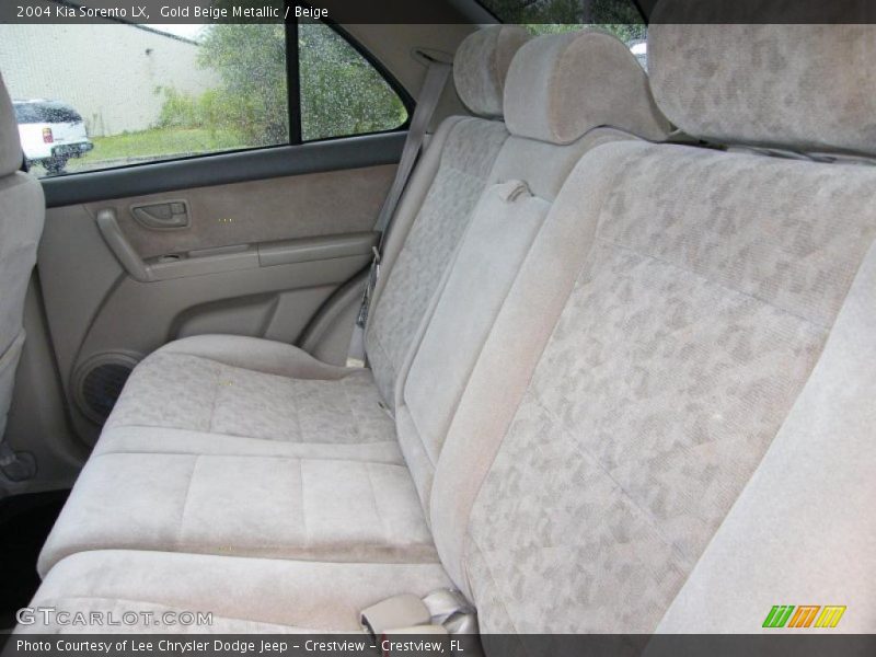 Gold Beige Metallic / Beige 2004 Kia Sorento LX