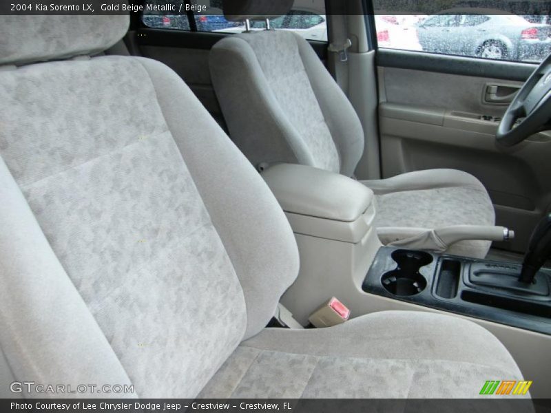 Gold Beige Metallic / Beige 2004 Kia Sorento LX