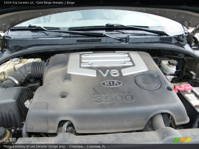 Gold Beige Metallic / Beige 2004 Kia Sorento LX