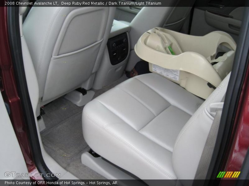Deep Ruby Red Metallic / Dark Titanium/Light Titanium 2008 Chevrolet Avalanche LT