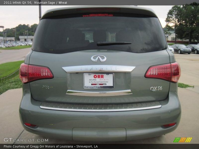 Mountain Sage / Wheat 2011 Infiniti QX 56