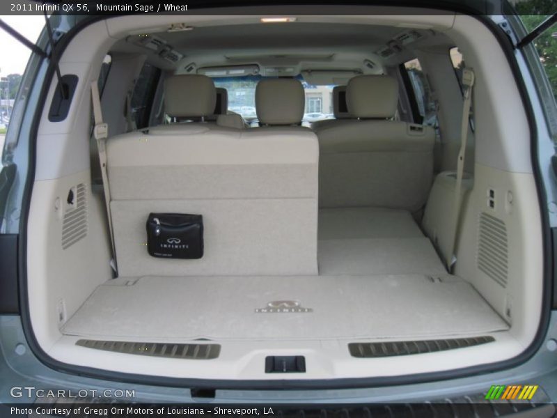 Mountain Sage / Wheat 2011 Infiniti QX 56
