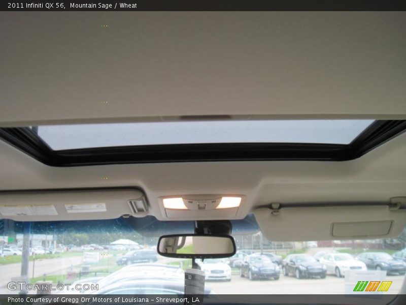 Mountain Sage / Wheat 2011 Infiniti QX 56