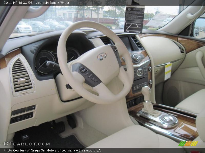 Mountain Sage / Wheat 2011 Infiniti QX 56