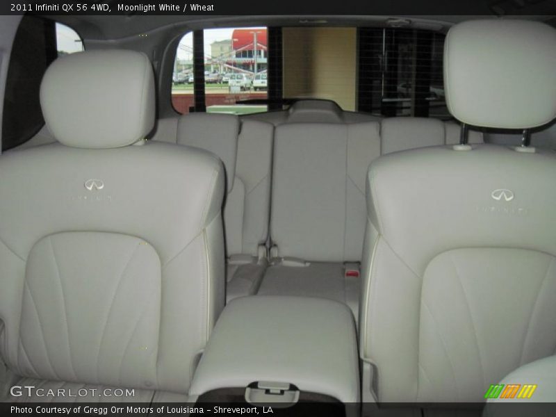 Moonlight White / Wheat 2011 Infiniti QX 56 4WD
