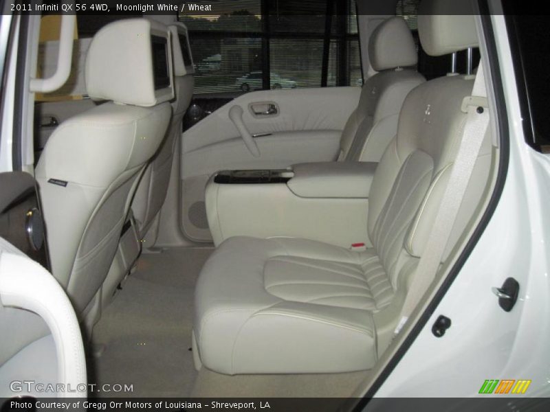 Moonlight White / Wheat 2011 Infiniti QX 56 4WD