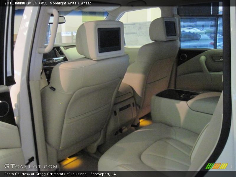 Moonlight White / Wheat 2011 Infiniti QX 56 4WD