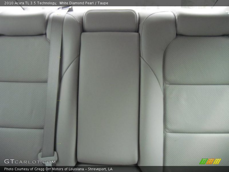 White Diamond Pearl / Taupe 2010 Acura TL 3.5 Technology