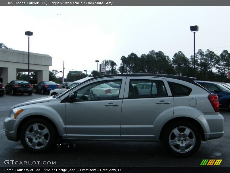 Bright Silver Metallic / Dark Slate Gray 2009 Dodge Caliber SXT