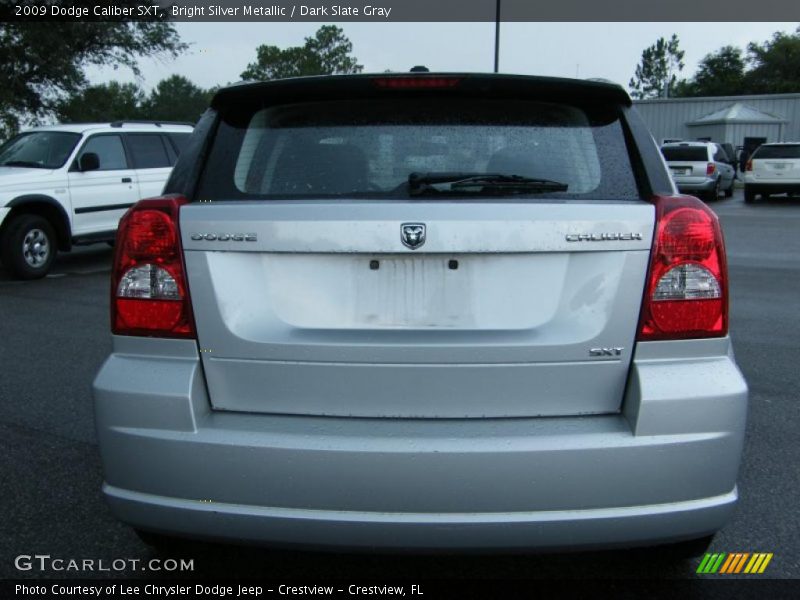 Bright Silver Metallic / Dark Slate Gray 2009 Dodge Caliber SXT