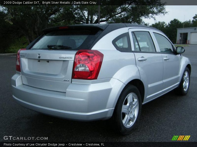 Bright Silver Metallic / Dark Slate Gray 2009 Dodge Caliber SXT