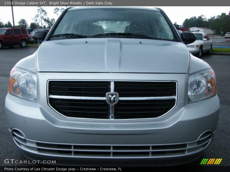 Bright Silver Metallic / Dark Slate Gray 2009 Dodge Caliber SXT