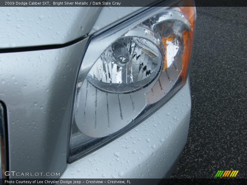 Bright Silver Metallic / Dark Slate Gray 2009 Dodge Caliber SXT