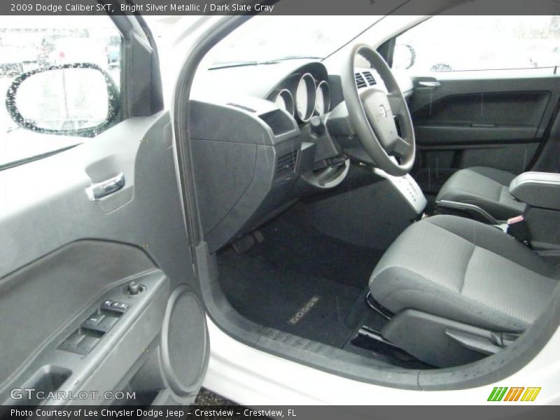 Bright Silver Metallic / Dark Slate Gray 2009 Dodge Caliber SXT