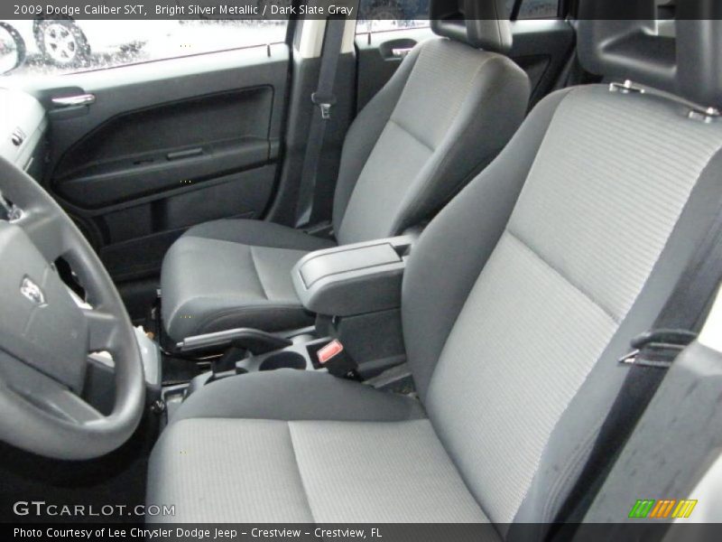 Bright Silver Metallic / Dark Slate Gray 2009 Dodge Caliber SXT
