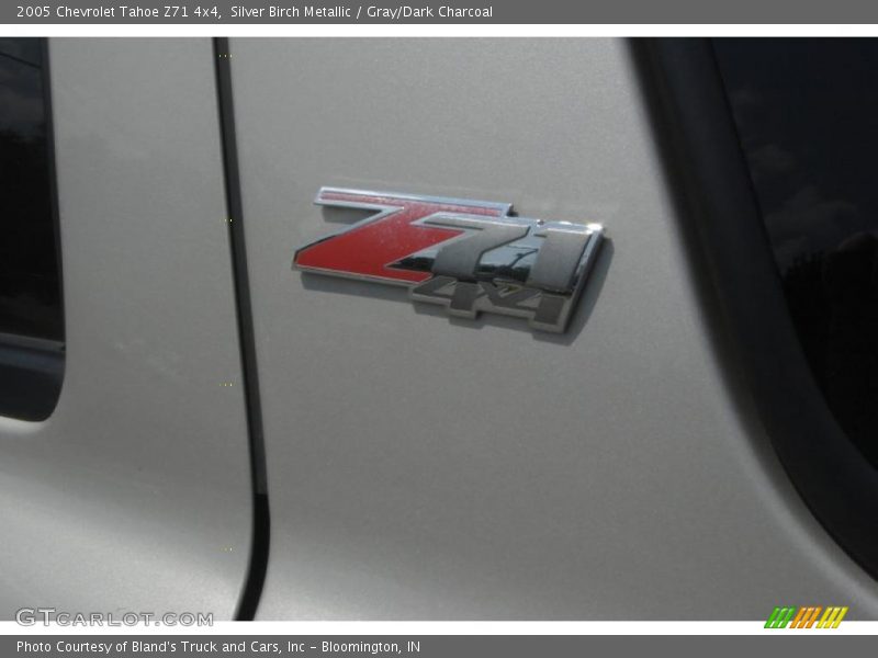 Silver Birch Metallic / Gray/Dark Charcoal 2005 Chevrolet Tahoe Z71 4x4