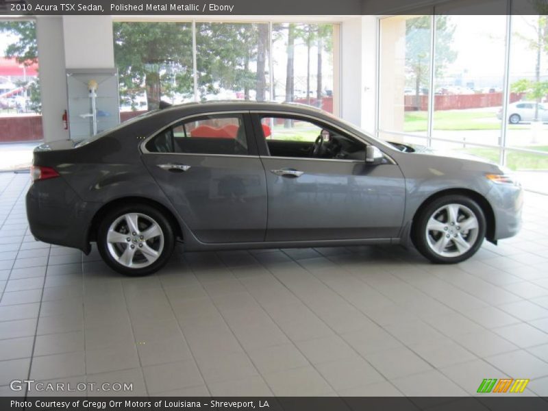Polished Metal Metallic / Ebony 2010 Acura TSX Sedan