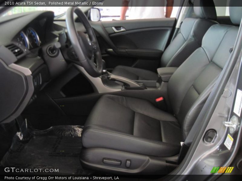 Polished Metal Metallic / Ebony 2010 Acura TSX Sedan