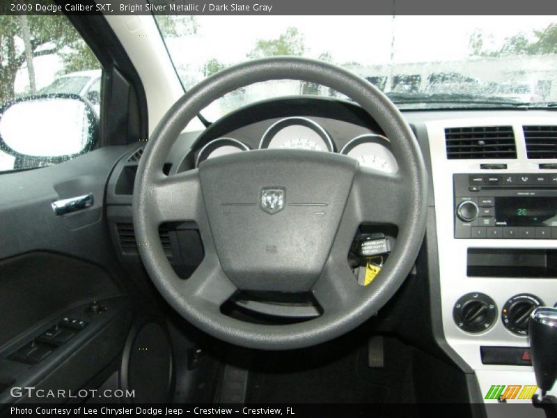 Bright Silver Metallic / Dark Slate Gray 2009 Dodge Caliber SXT