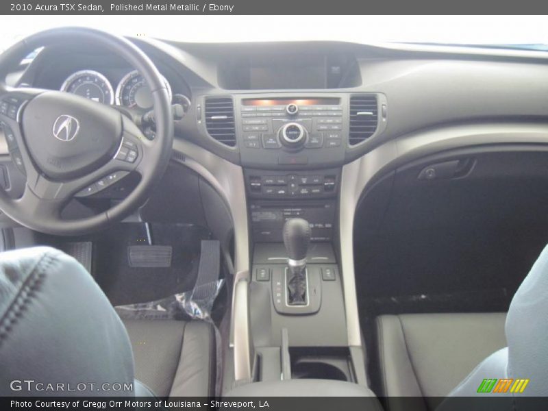 Polished Metal Metallic / Ebony 2010 Acura TSX Sedan