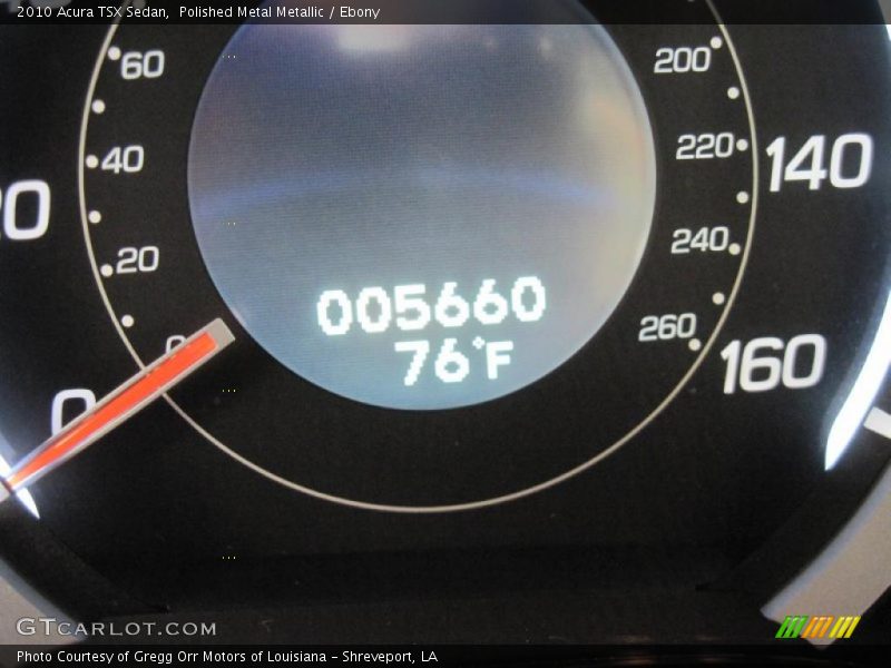 Polished Metal Metallic / Ebony 2010 Acura TSX Sedan
