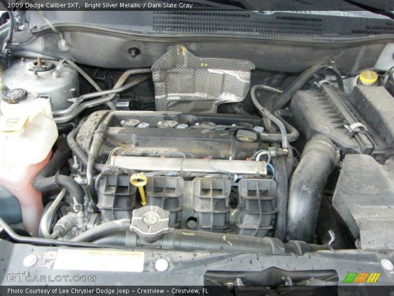 Bright Silver Metallic / Dark Slate Gray 2009 Dodge Caliber SXT