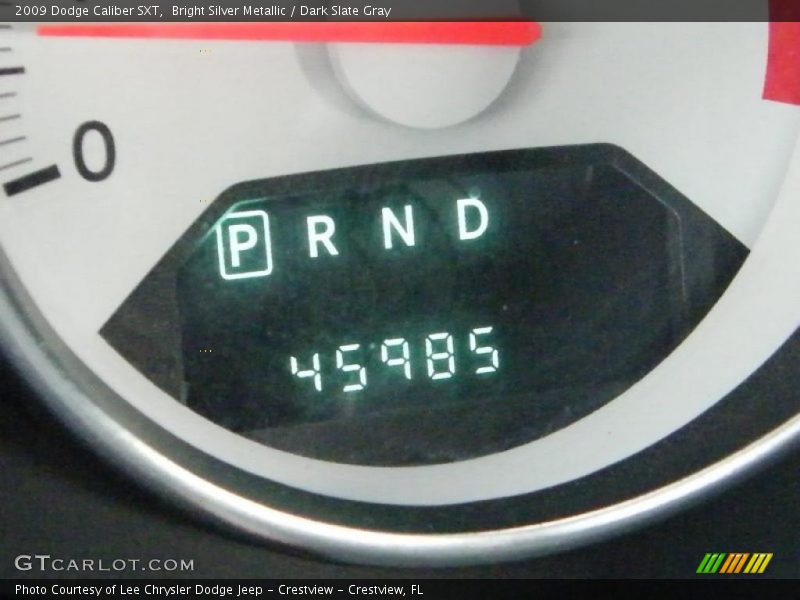 Bright Silver Metallic / Dark Slate Gray 2009 Dodge Caliber SXT