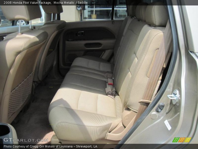 Mocha Metallic / Saddle 2008 Honda Pilot Value Package