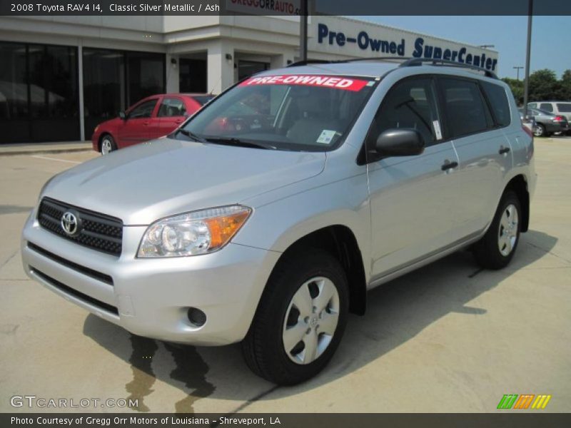 Classic Silver Metallic / Ash 2008 Toyota RAV4 I4